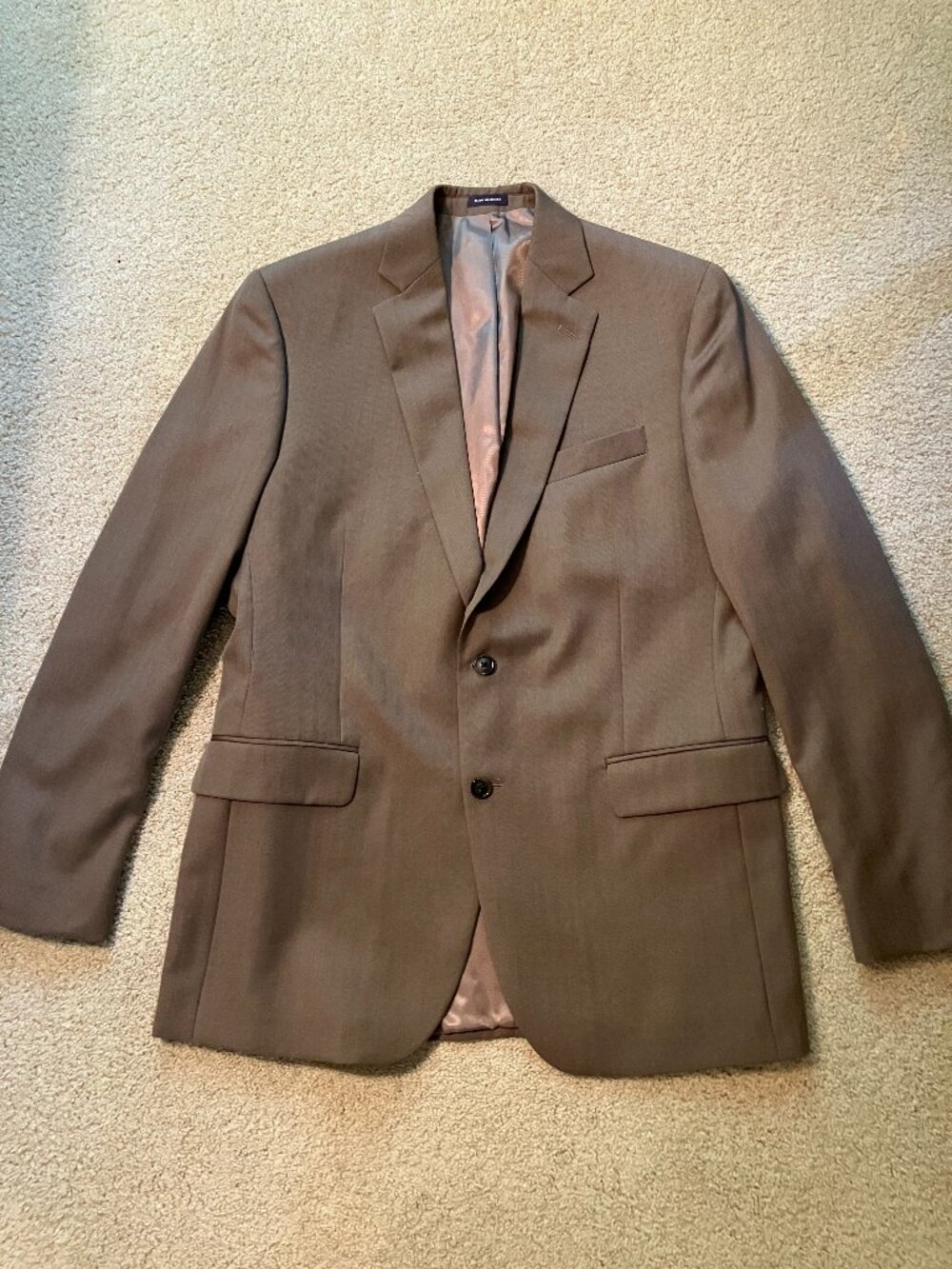 Stafford Blazer, Size 42L, Medium Brown